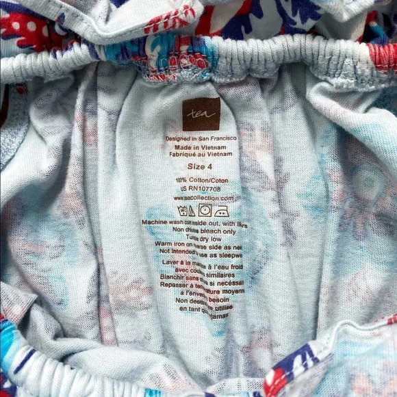 Tea Collection | Ruffle Collar Tank Top (4T) - Picture 3 of 3